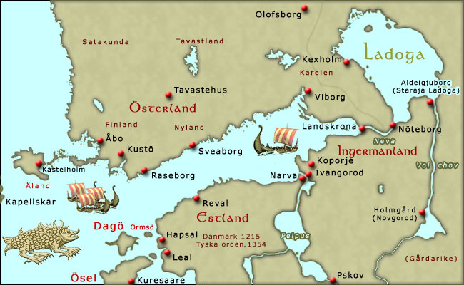Sverige Finland Karta / I Skandinavienkartan Norge Sverige Finland