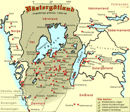 Karta Sverige Västergötland | Karta 2020